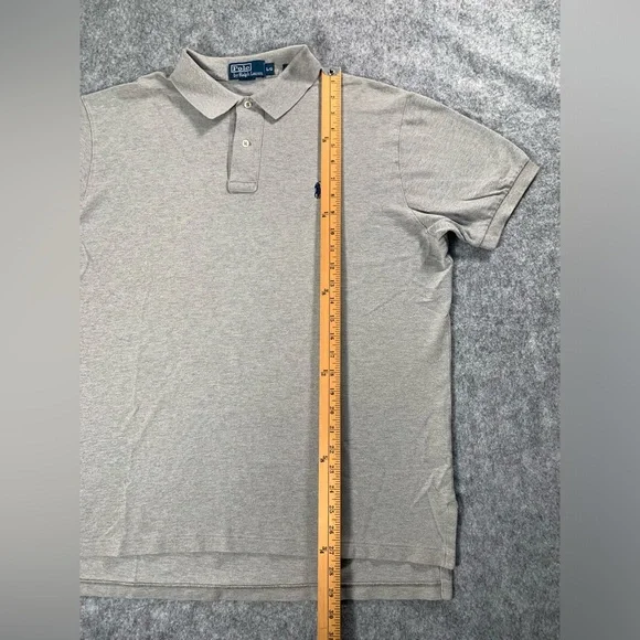 Polo by Ralph Lauren Light Gray Polo Shirt - Picture 13 of 14